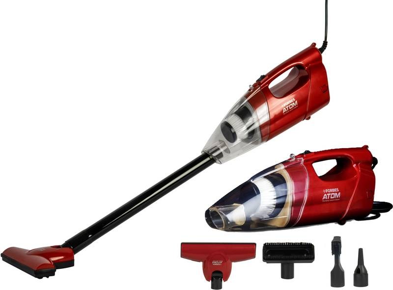 [SMH-FF915A34E1B43DED] EUREKA FORBES Atom Hand-held Vacuum Cleaner 12,000 Pa Powerful Suction Power, 2-In-1, Handheld & Stick Functions, Blower Function, Can be used as Inflator for toys, For Home Use, with Washable Filter with Reusable Dust Bag