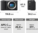 SONY ZV-E10M2 Mirrorless Camera Body Only (Black) - Photo 2