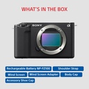 SONY ZV-E1 Mirrorless Camera Full-Frame Interchangeable Vlog BodyOnly Made for Creators | Artificial Intelligence Based Autofocus (Black) - Photo 3