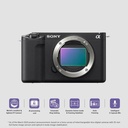 SONY ZV-E1 Mirrorless Camera Full-Frame Interchangeable Vlog BodyOnly Made for Creators | Artificial Intelligence Based Autofocus (Black) - Photo 4