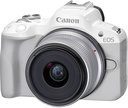 Canon EOS R50 Mirrorless Camera Body with RF - S 18 - 45 mm f/4.5 - 6.3 IS STM (White) - Photo 2