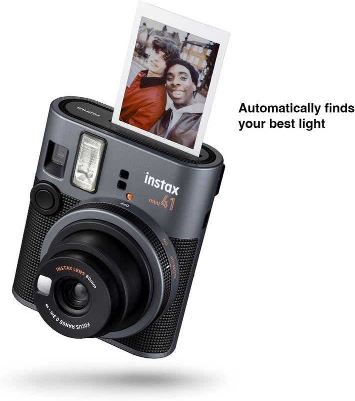 FUJIFILM Instax Mini 41 Instant Camera (Black) - Photo 4