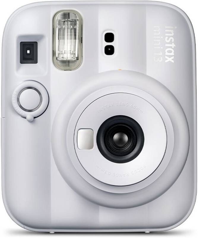 [SMC-1180A29496D9BD21] Fujifilm Instax Analog Instax Mini 13 - White Instant Camera (Clay White)