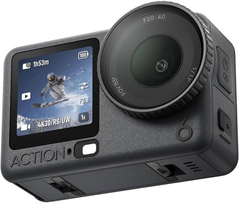 [SMC-CE5F7348C4050E80] dji Osmo Action 6 Standard Combo Sports and Action Camera (Black)