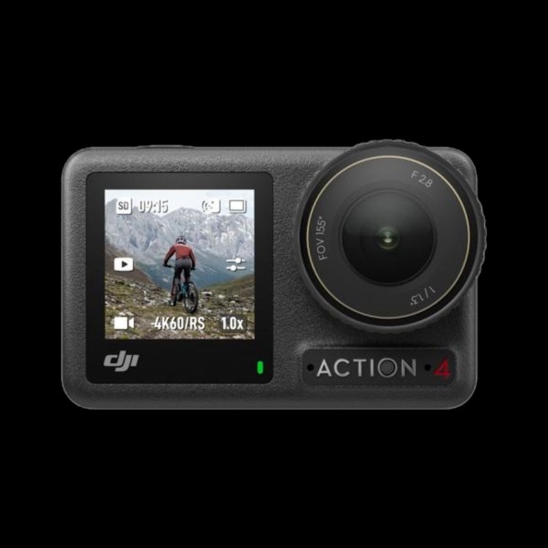 [SMC-DB9B95795AC75CBE] dji Osmo Action Action 4 Standard Combo Sports and Action Camera (Black)