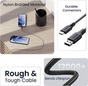 Ambrane USB Type C Cable 3 A 1.5 m RCT-15 (Black) - Photo 4