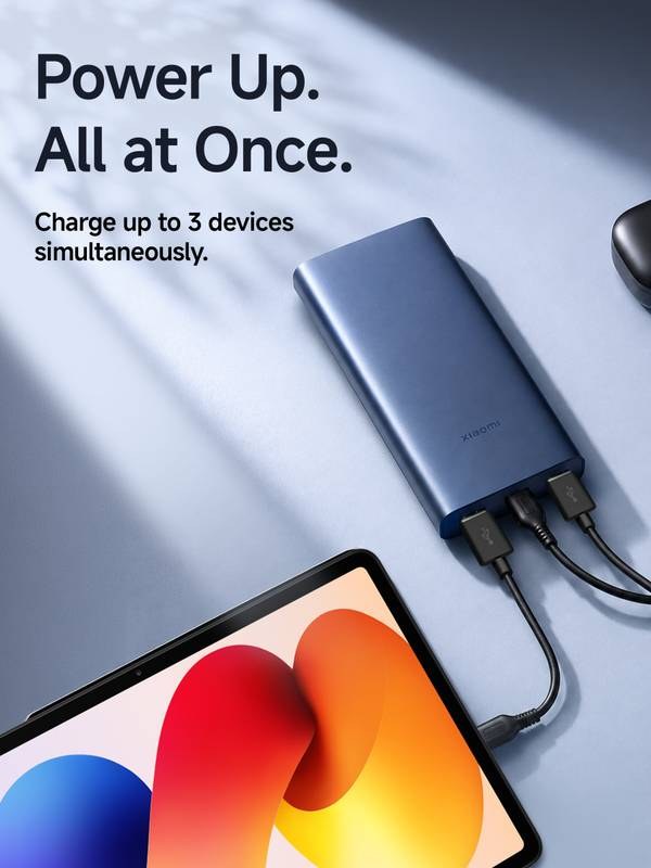 Mi 20000 mAh 33 W Power Bank - Power Bank 4i 20000mAh 33W Super Fast Charging PD (Black) - Photo 4