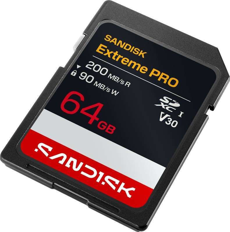 SanDisk SDSDXXU-064G-GSCIN SANDISK Extreme PRO SD UHS-I Card 64 GB SDXC UHS Class 1 200 MB/s  Memory Card Compatible with Mobile, Computer, Tablet, Camera, Gaming Console - Photo 2