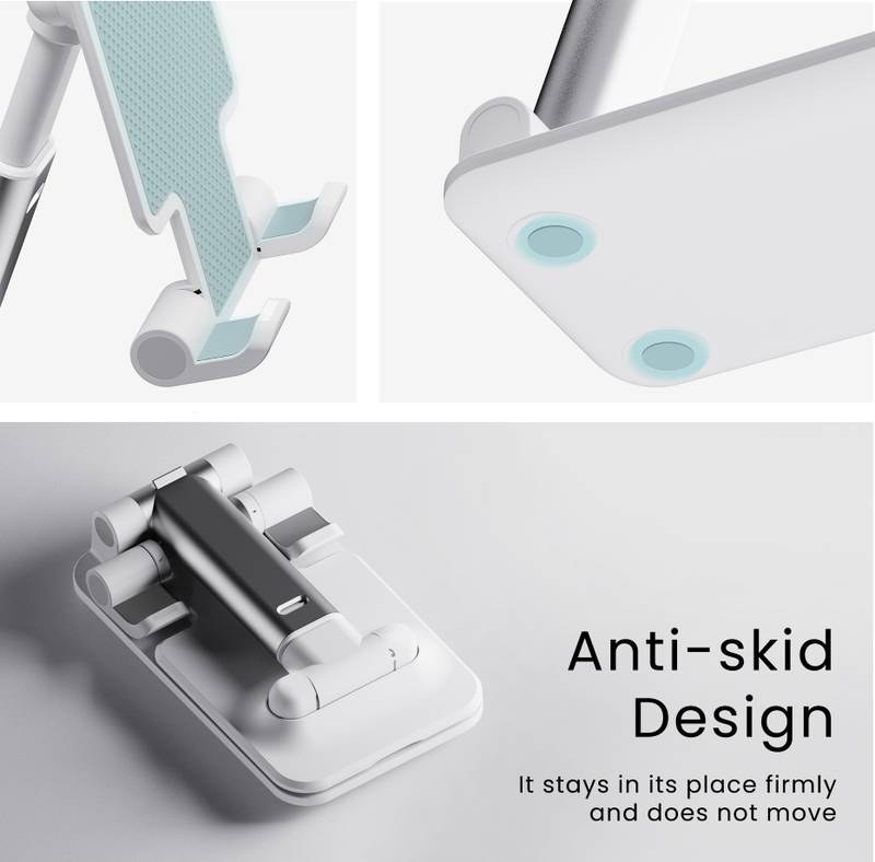 Ambrane Twistand Mobile Holder (White) - Photo 4
